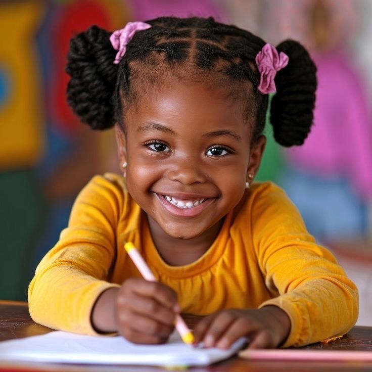 Child with teacher
